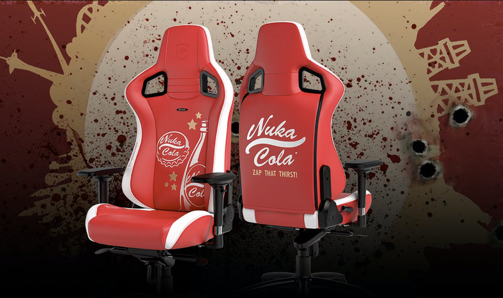 Noblechairs, un trono firmato Nuka Cola per tutti gli amanti di Fallout. -  Pc Gaming Vault